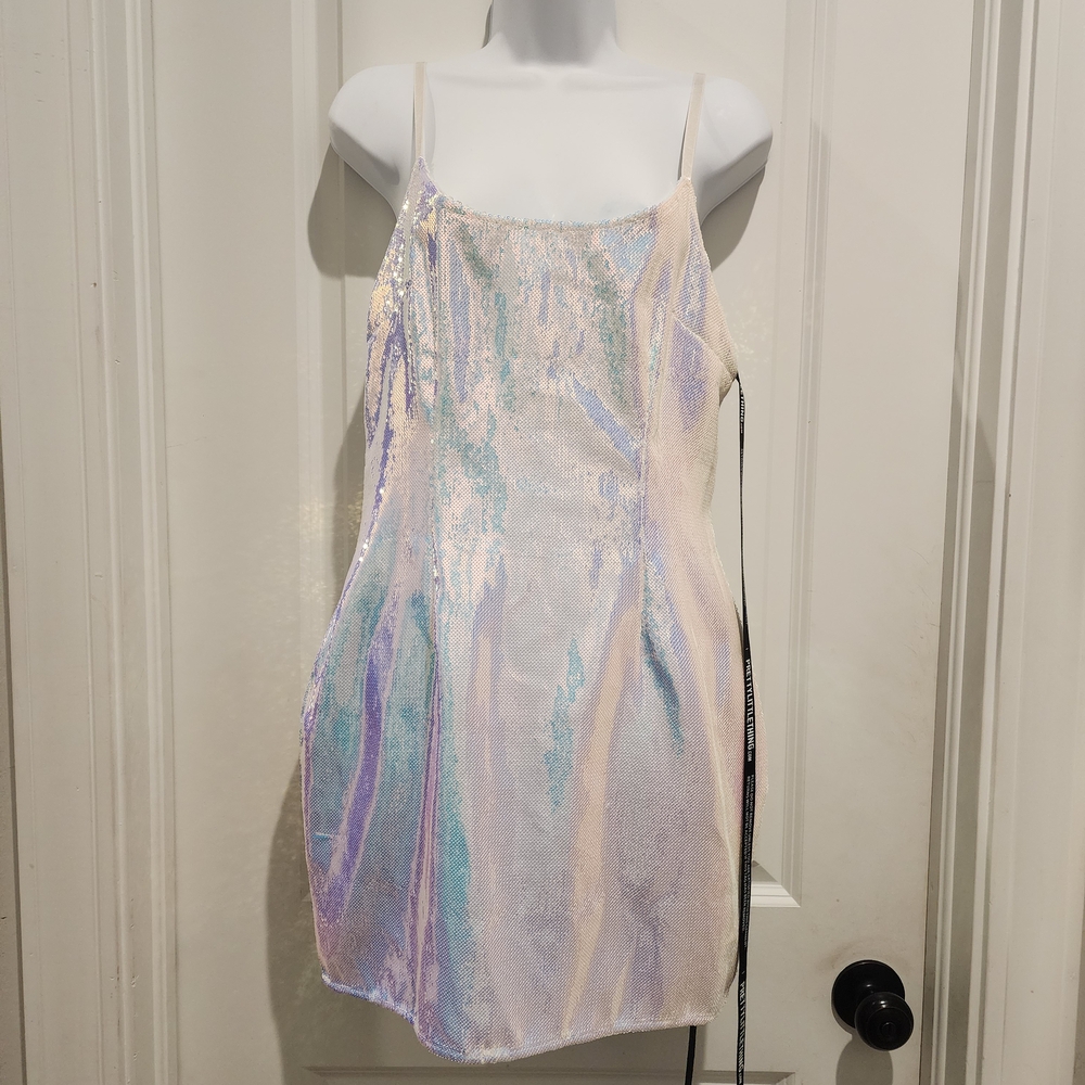 PrettyLittleThing Shimmering Kids Dress